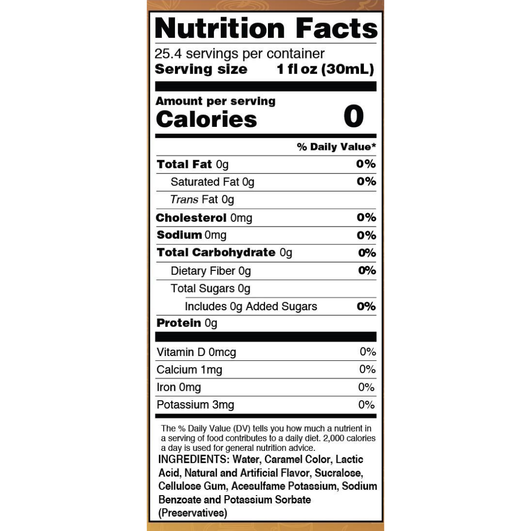 Jordan's Skinny Mixes - Sugar Free Mocha Syrup