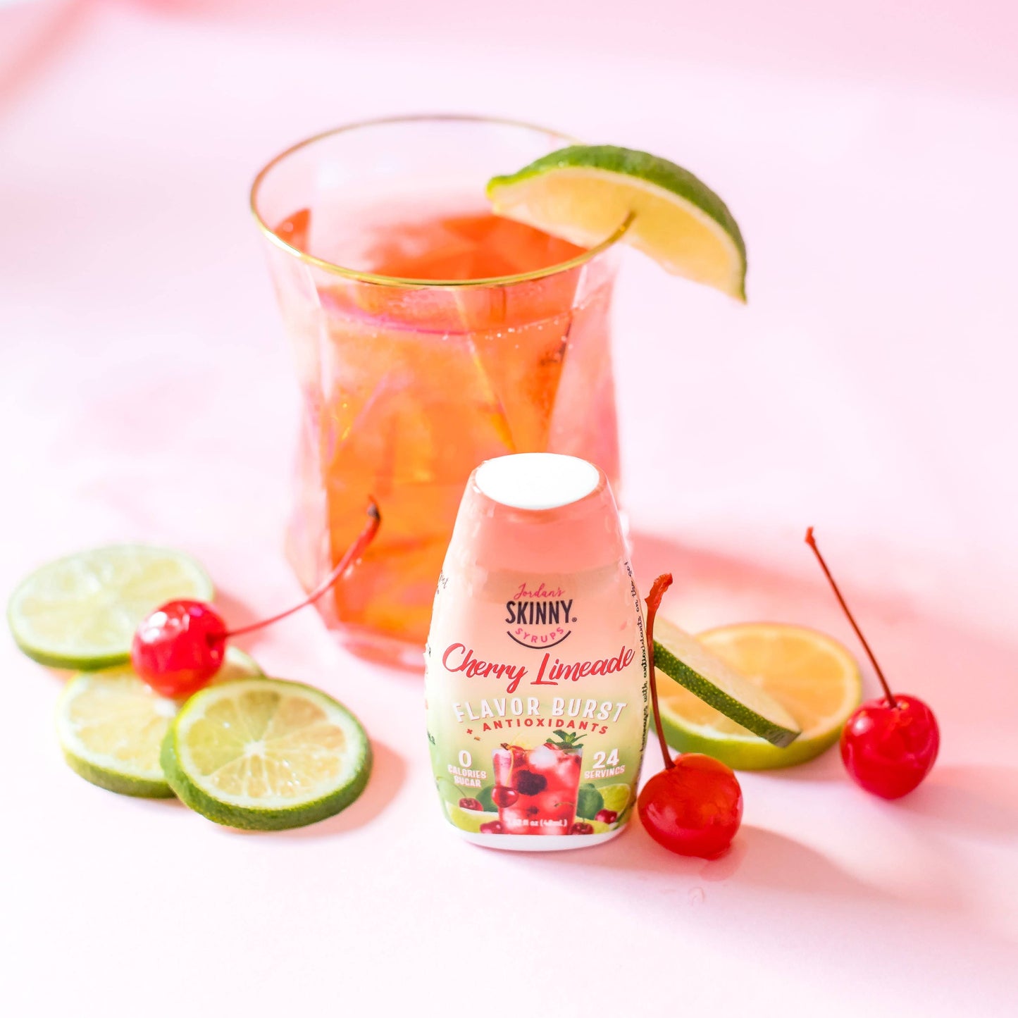 Jordan's Skinny Mixes - Flavor Burst - Sugar Free Cherry + Antioxidant