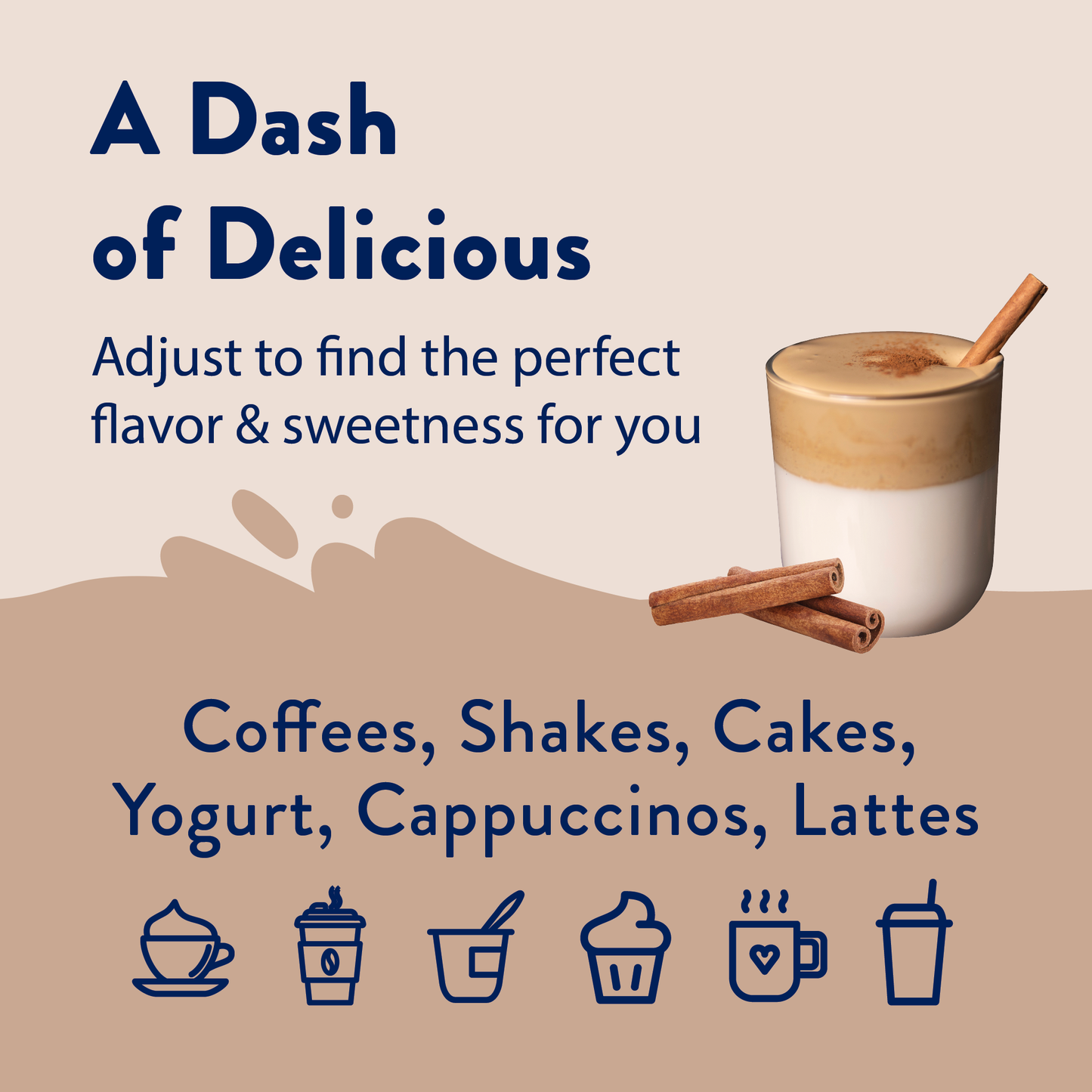 Jordan's Skinny Mixes - Sugar Free Cinnamon Dolce Syrup