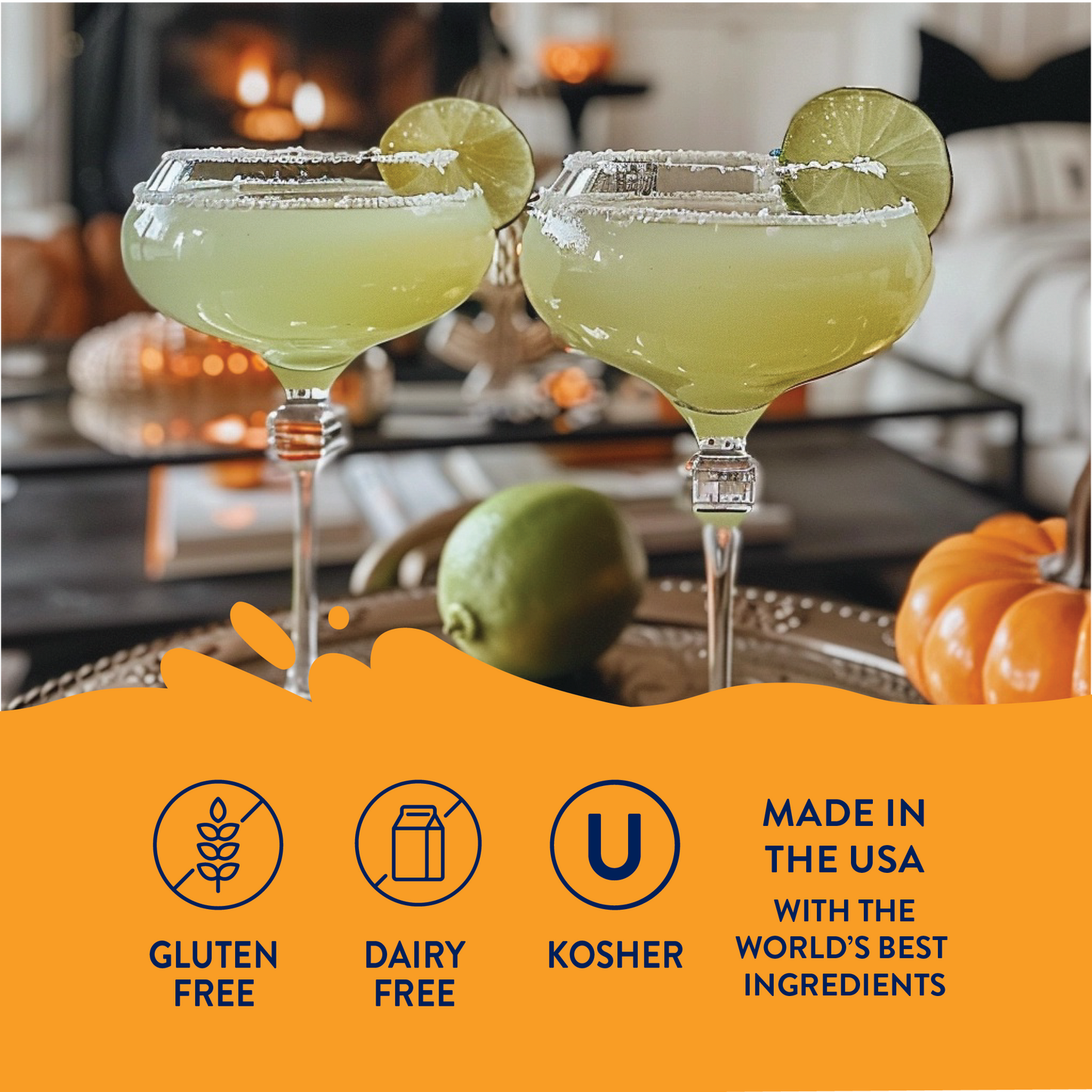 Jordan's Skinny Mixes - Witches Brew Green Apple Margarita - Sugar Free Mixer LTO