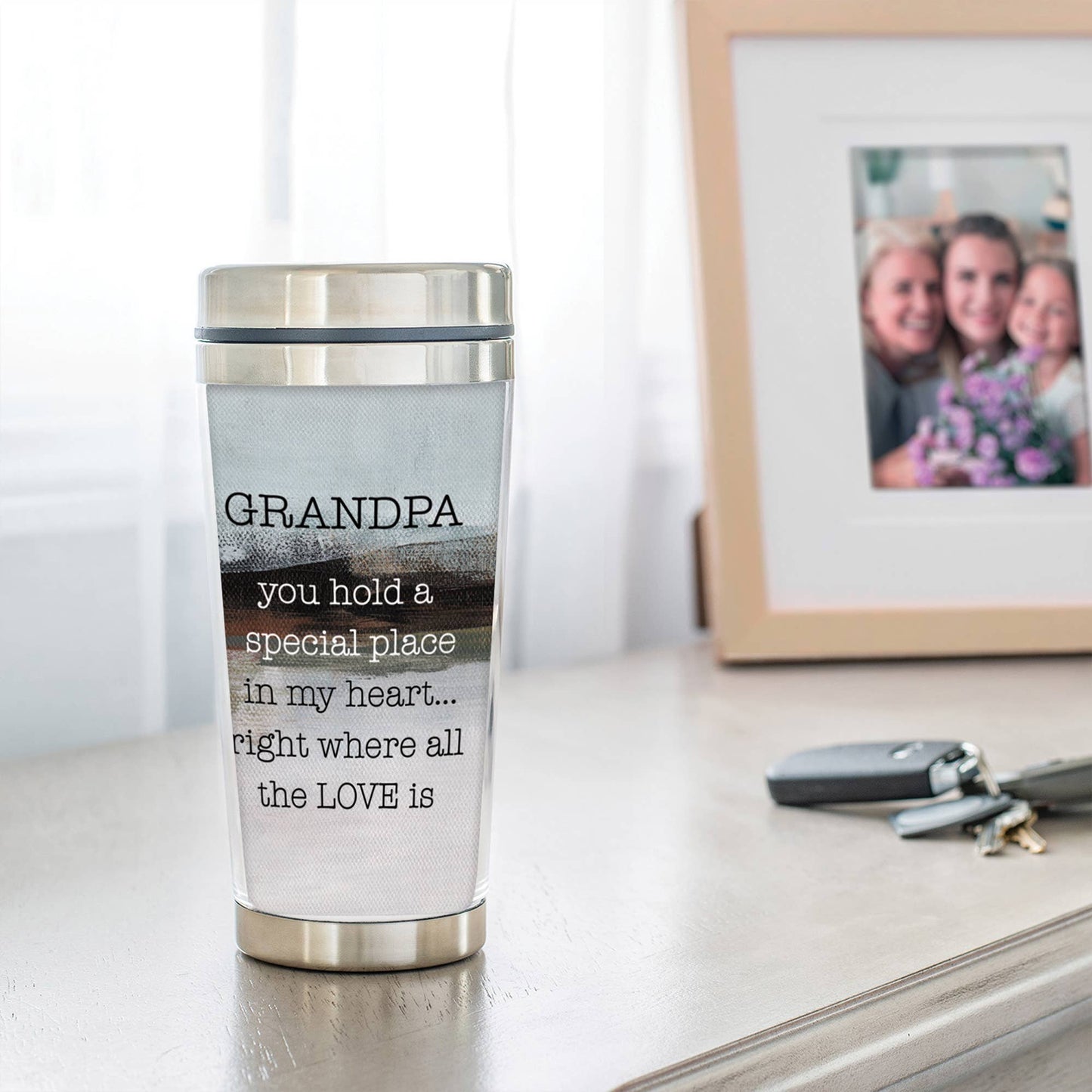Cottage Garden - Travel Mug Grandpa You Hold A Special