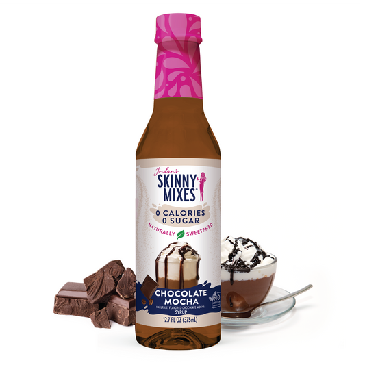 Jordan's Skinny Mixes - Naturally Sweetened Chocolate Mocha Syrup - 375ml