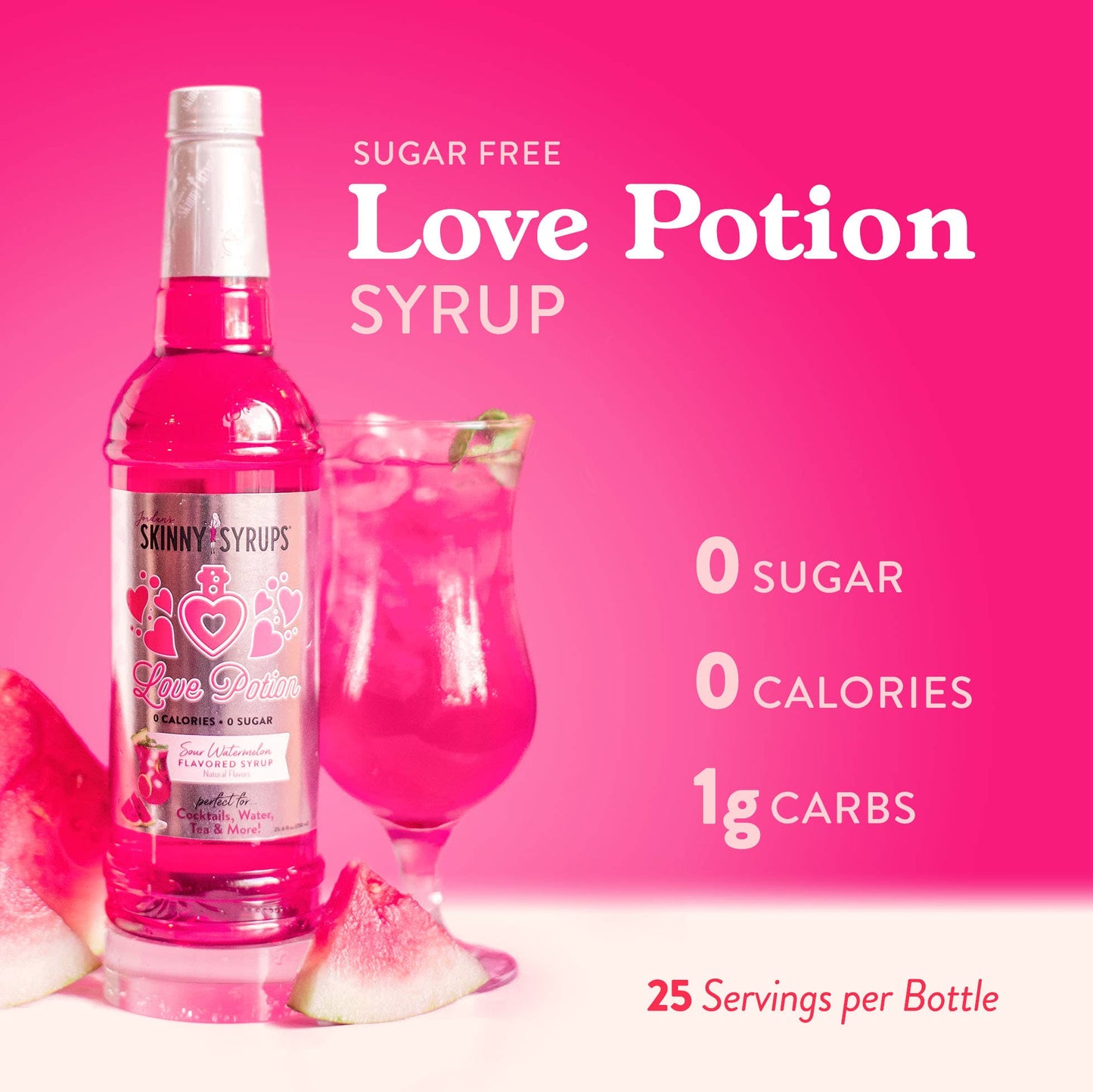 Jordan's Skinny Mixes - Sugar Free Sour Love Potion Syrup