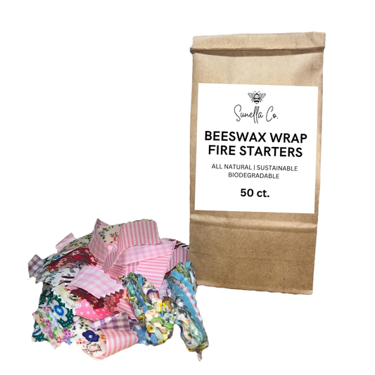 Sunella Co. - Beeswax Wrap Fire Starters (Faire Special)