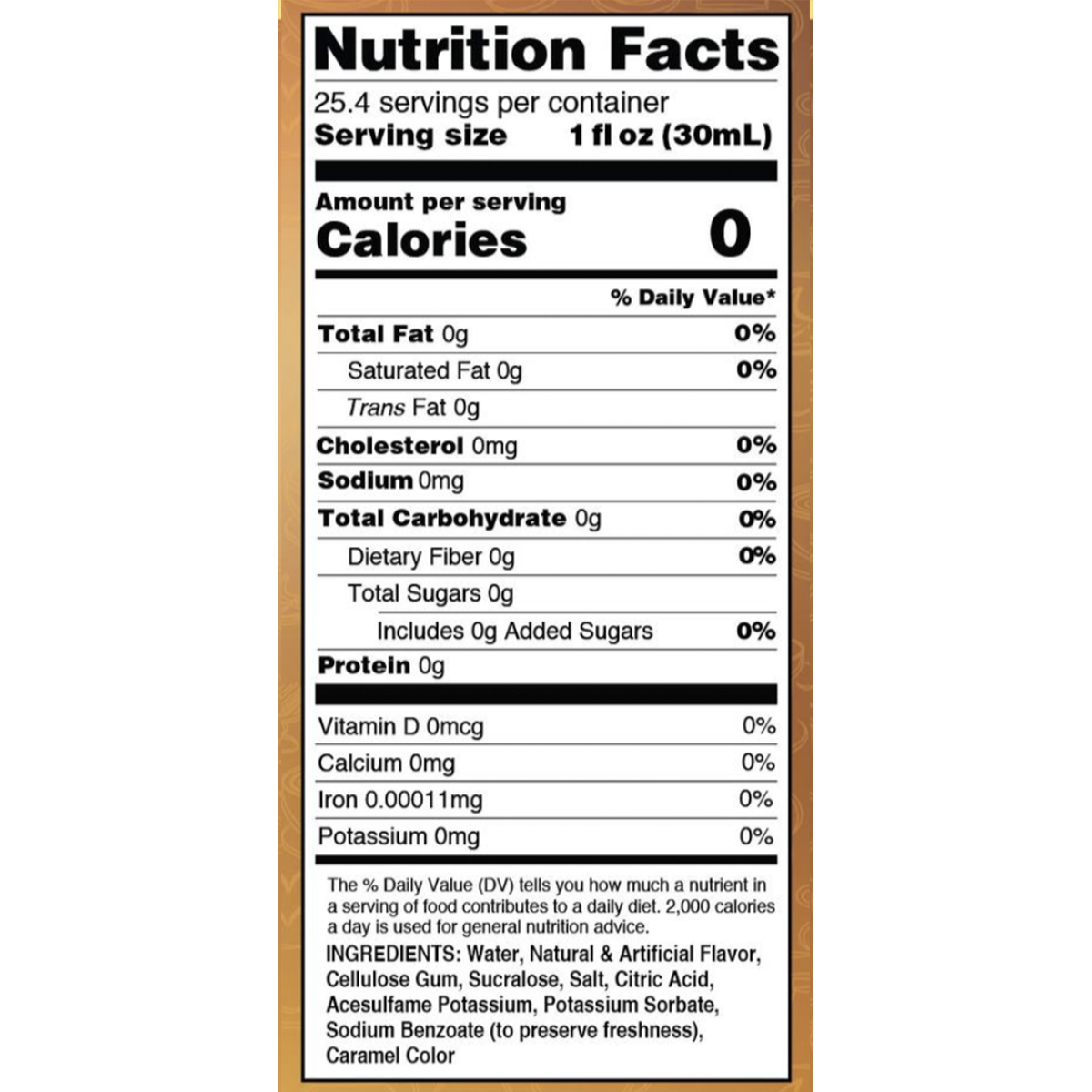 Jordan's Skinny Mixes - Sugar Free Vanilla Syrup