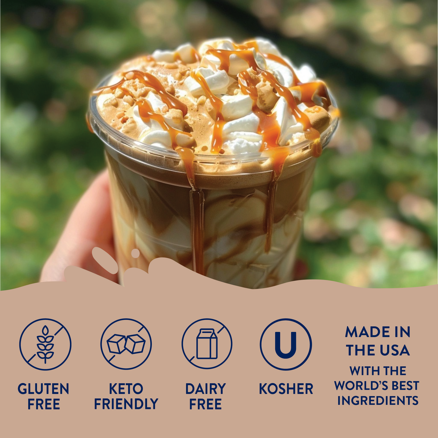 Jordan's Skinny Mixes - Sugar Free Salted Caramel Syrup