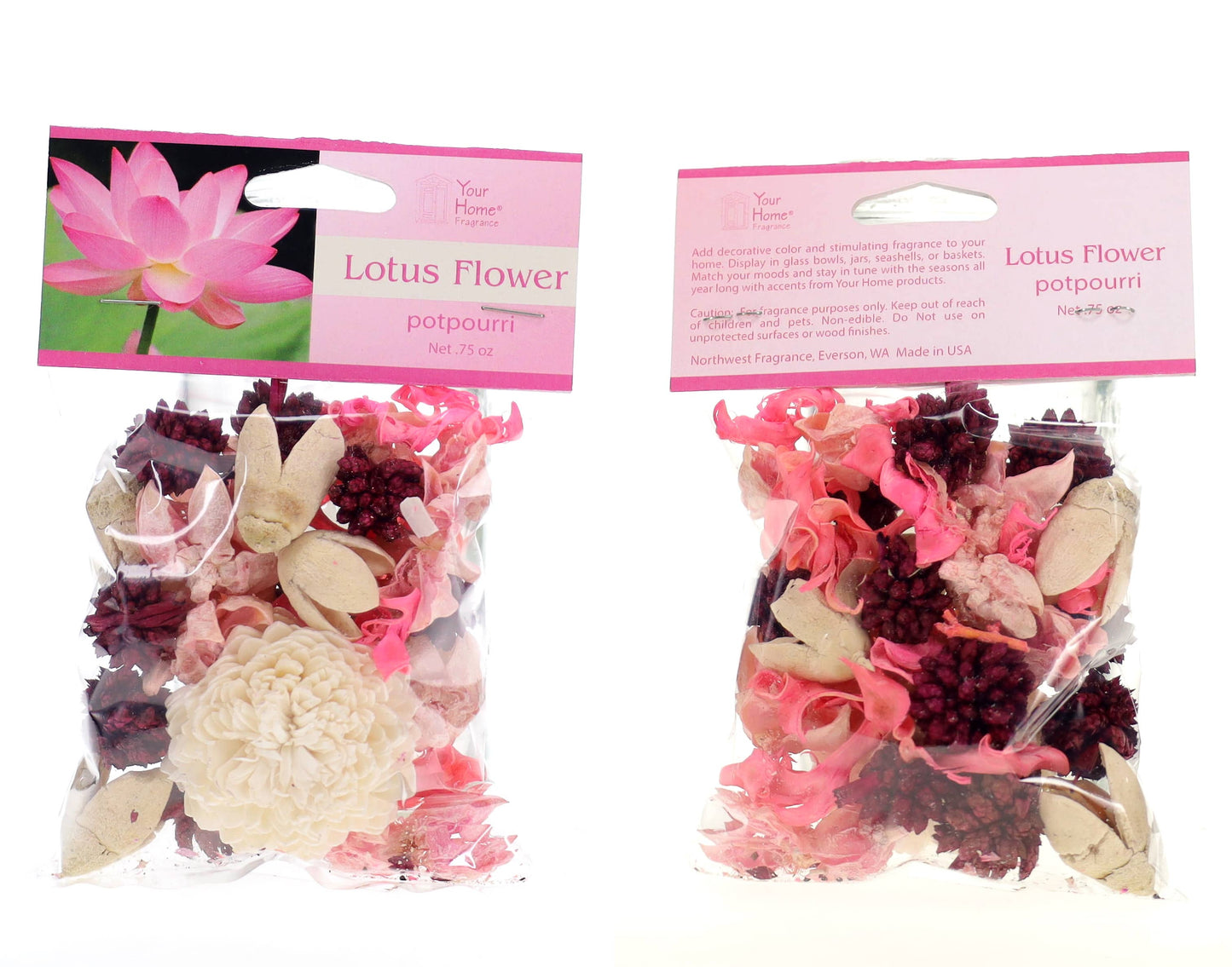 Your Home - Mini Potpourri Bags - Lotus Flower