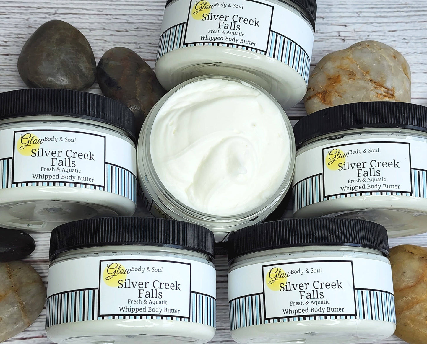 Glow Body and Soul - Men's Silver Creek Falls Paraben Free Oregon Body Butter
