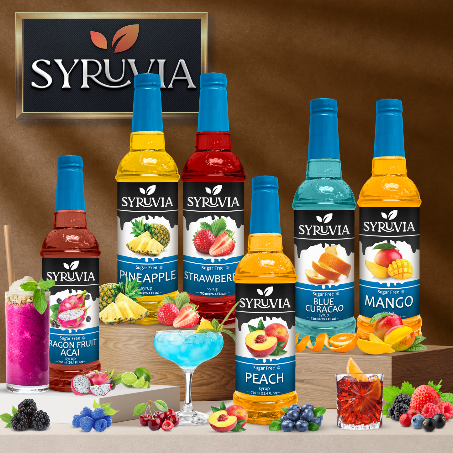 Syruvia - Sugar-Free Pineapple Syrup