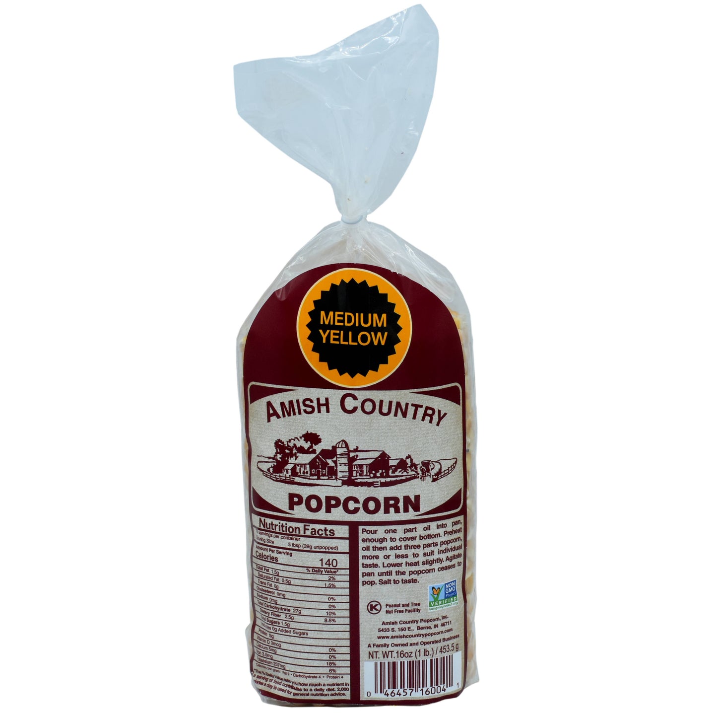 Amish Country Popcorn -  1lb Bags of Popcorn