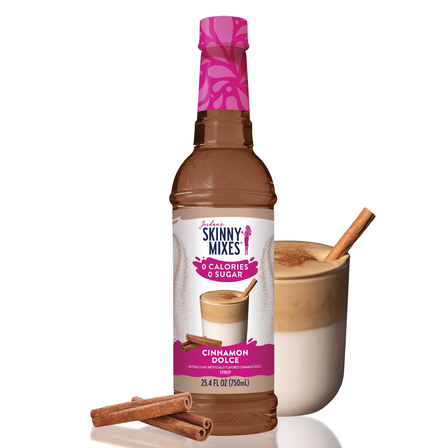 Jordan's Skinny Mixes - Sugar Free Cinnamon Dolce Syrup