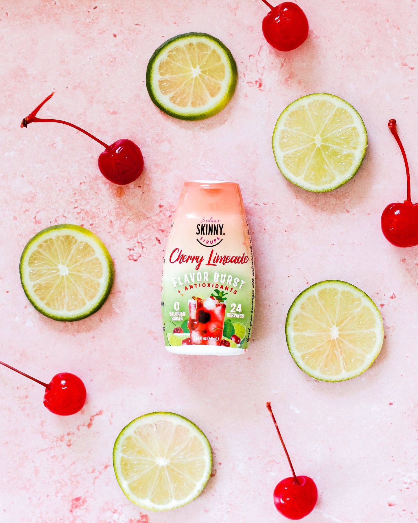 Jordan's Skinny Mixes - Flavor Burst - Sugar Free Cherry + Antioxidant