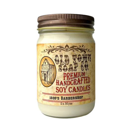Old Town Soap Co. - 12oz. Candles - Premium Candles for your Home - Apple Maple Bourbon