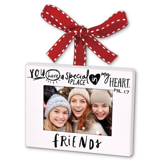 Cottage Garden - 🎄 Ornament Frame Friends Ribbon Hang