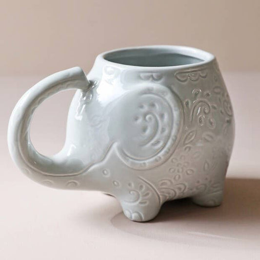 Lisa Angel - Ceramic Paisley Elephant Mug